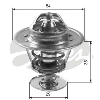 Thermostat, coolant (TH11088G1)