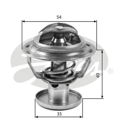 Thermostat, coolant (TH32387G1)