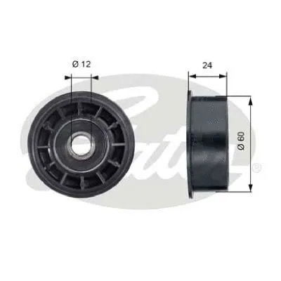 Deflection/Guide Pulley, timing belt (T42160)