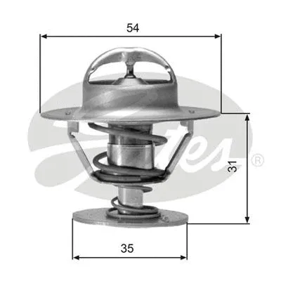 Thermostat, coolant (TH00682G1)