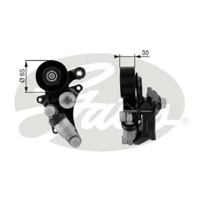 Belt Tensioner, V-ribbed belt (38305)