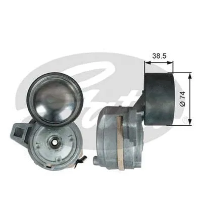 Belt Tensioner, V-ribbed belt (38712)