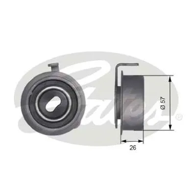 Tensioner Pulley, timing belt (T41241)