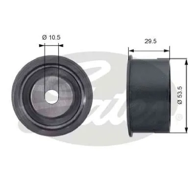 Deflection/Guide Pulley, timing belt (T42165)