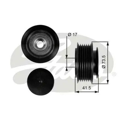 Alternator Freewheel Clutch (OAP7068)