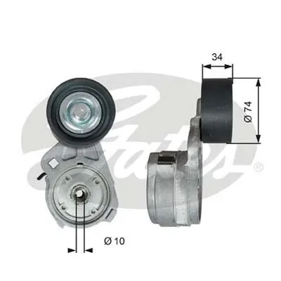 Belt Tensioner, V-ribbed belt (38583)
