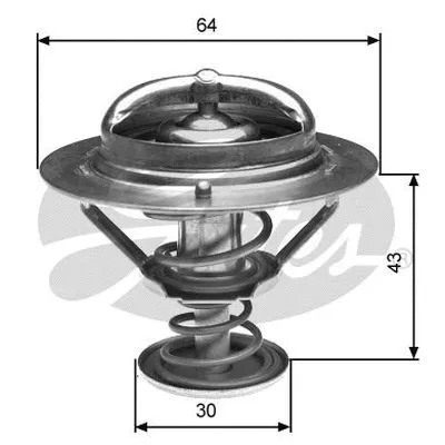 Thermostat, coolant (TH27082G1)