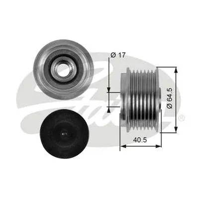 Alternator Freewheel Clutch (OAP7094)