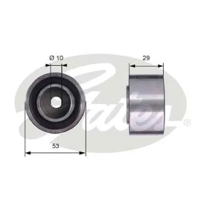 Deflection/Guide Pulley, timing belt (T42059)