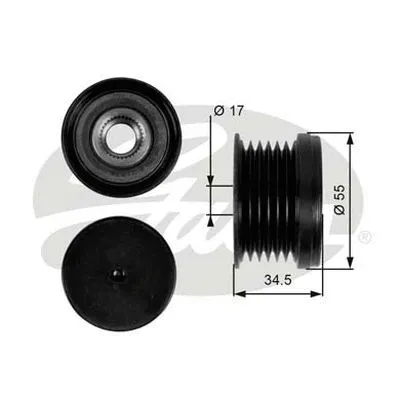 Alternator Freewheel Clutch (OAP7090)
