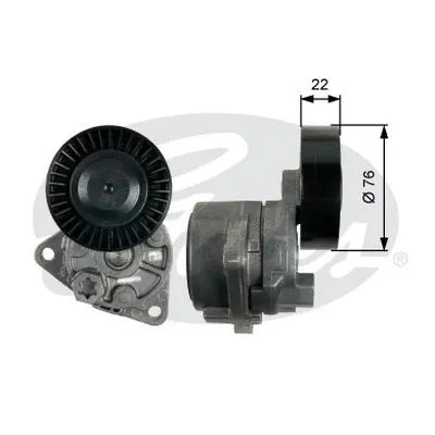 Belt Tensioner, V-ribbed belt (39217)