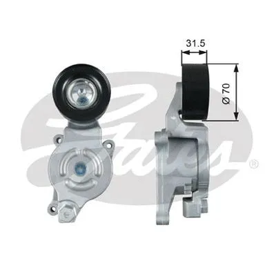 Belt Tensioner, V-ribbed belt (39256)