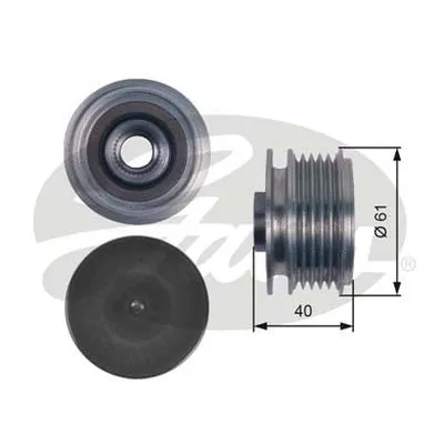 Alternator Freewheel Clutch (OAP7117)