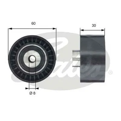 Deflection/Guide Pulley, timing belt (T42188)