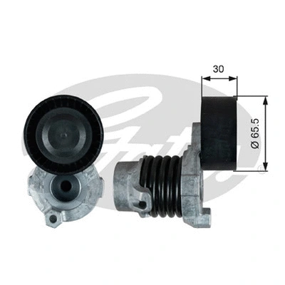 Belt Tensioner, V-ribbed belt (39367)