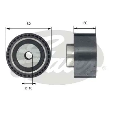 Deflection/Guide Pulley, timing belt (T42198)