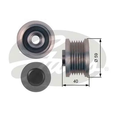 Alternator Freewheel Clutch (OAP7144)