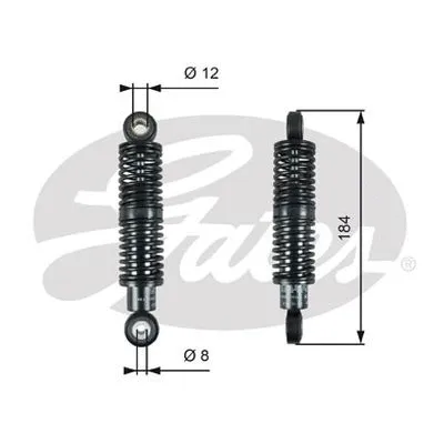 Vibration Damper, V-ribbed belt (39265)
