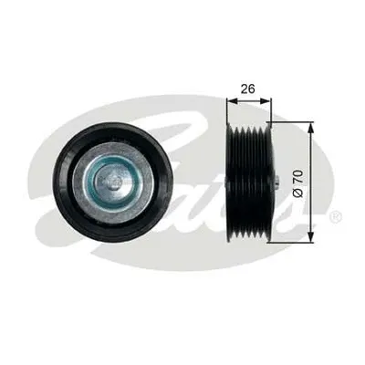 Deflection/Guide Pulley, V-ribbed belt (36469)