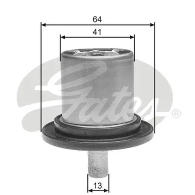 Thermostat, coolant (TH25882G1)
