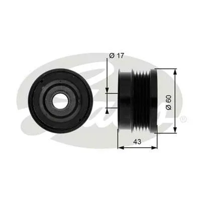 Alternator Freewheel Clutch (OAP7062)