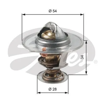 Thermostat, coolant (TH47685G1)