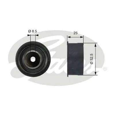 Deflection/Guide Pulley, timing belt (T42076)
