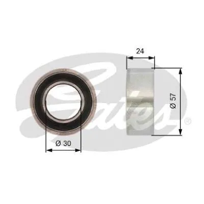 Tensioner Pulley, timing belt (T41121)