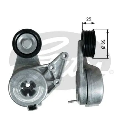 Belt Tensioner, V-ribbed belt (39349)