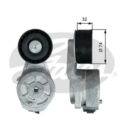 Belt Tensioner, V-ribbed belt (38710)
