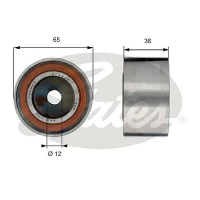 Deflection/Guide Pulley, timing belt (T42185)