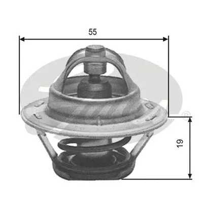 Thermostat, coolant (TH12389G1)