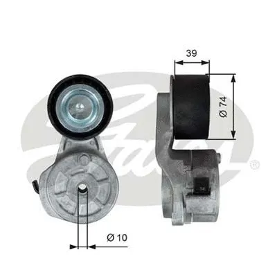 Belt Tensioner, V-ribbed belt (38706)