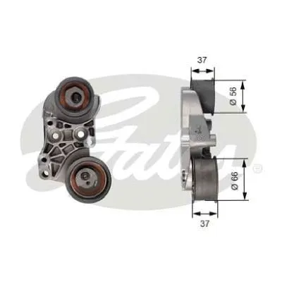 Tensioner Pulley, timing belt (T41268)