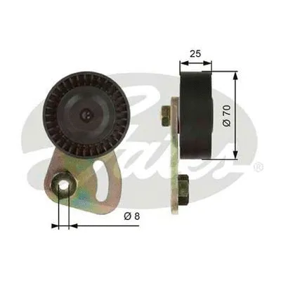 Belt Tensioner, V-ribbed belt (39019)