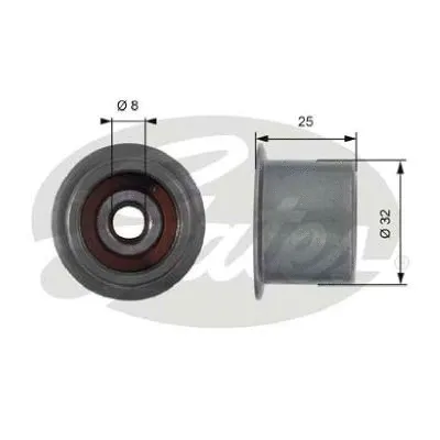 Deflection/Guide Pulley, timing belt (T42099)