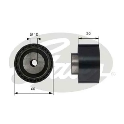 Deflection/Guide Pulley, timing belt (T42070)