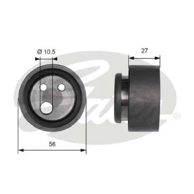 Tensioner Pulley, timing belt (T41116)