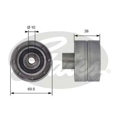Deflection/Guide Pulley, timing belt (T42107)