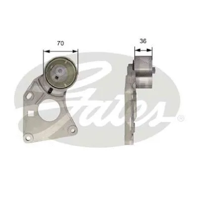 Tensioner, timing belt (T43166)