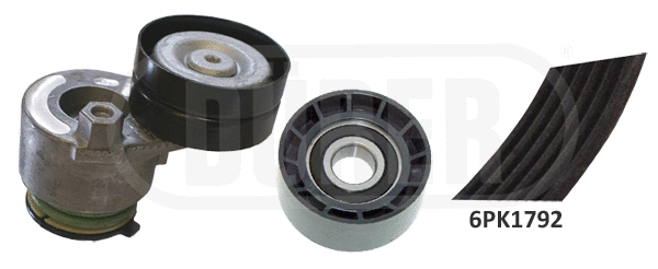 V-Ribbed Belt Set (163003)