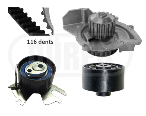 Water Pump & Timing Belt Kit (PA121026)