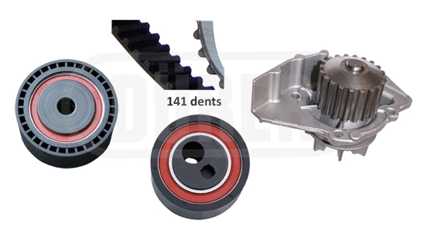 Water Pump & Timing Belt Kit (PA221082)