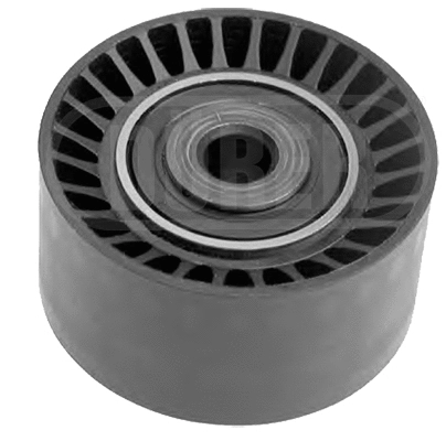 Deflection/Guide Pulley, V-ribbed belt (23025)