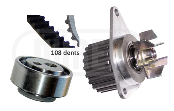 Water Pump & Timing Belt Kit (PA221053)