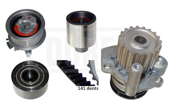Water Pump & Timing Belt Kit (PA181162)