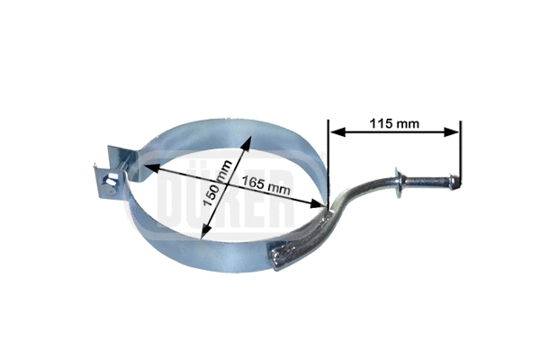 Bracket, muffler (SEMB16)