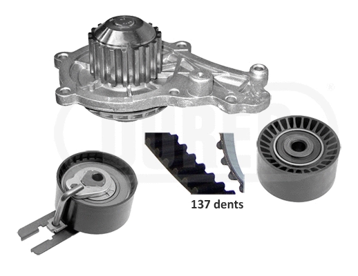 Water Pump & Timing Belt Kit (PA221108)