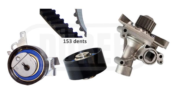 Water Pump & Timing Belt Kit (PA121104)