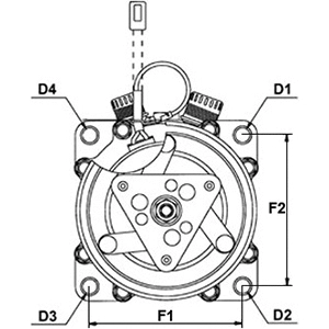 Compressor, air conditioning